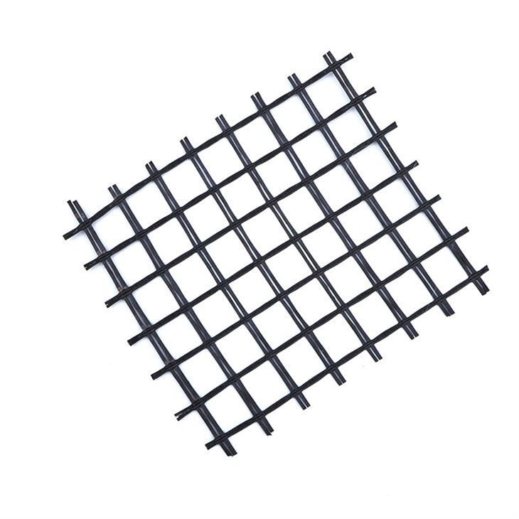 Geomalla de fibra de vidrio para pavimento asfáltico
